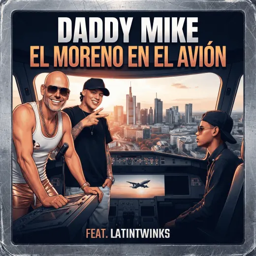 Coverbild zu EL MORENO EN EL AVION (feat. LATINTWINKS)