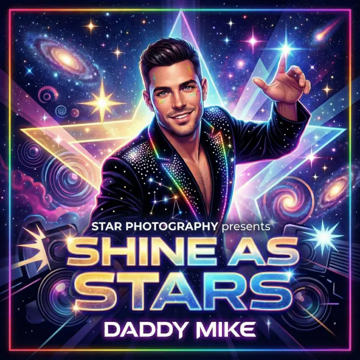 Cover artwork for Shine As Stars (Star Photography)